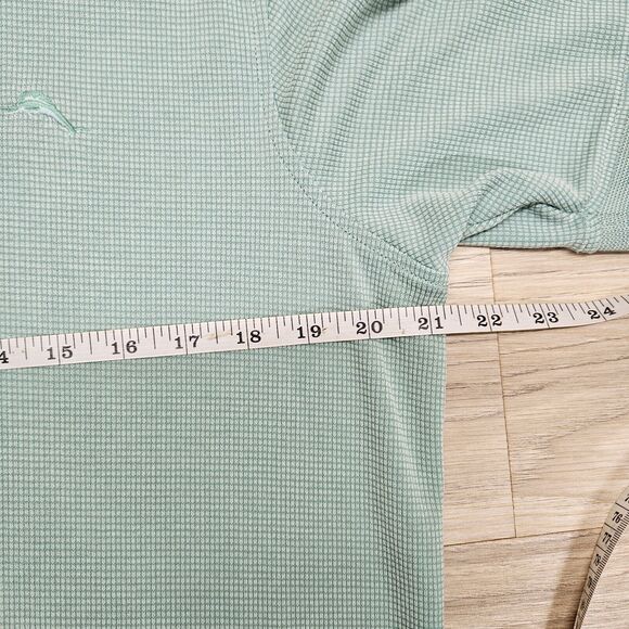 TOMMY BAHAMA Mens Teal Green Polo Shirt Small - Picture 7 of 10